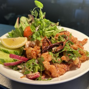 Deep Fried Chicken Salad