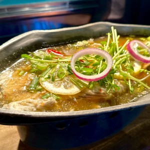 Barramundi in Lemon Sauce